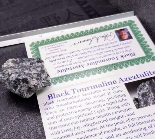 Black Tourmaline Azeztulite