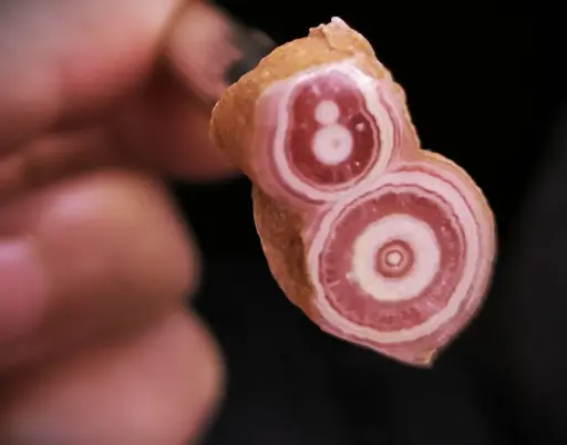 Rhodochrosite Stalactite